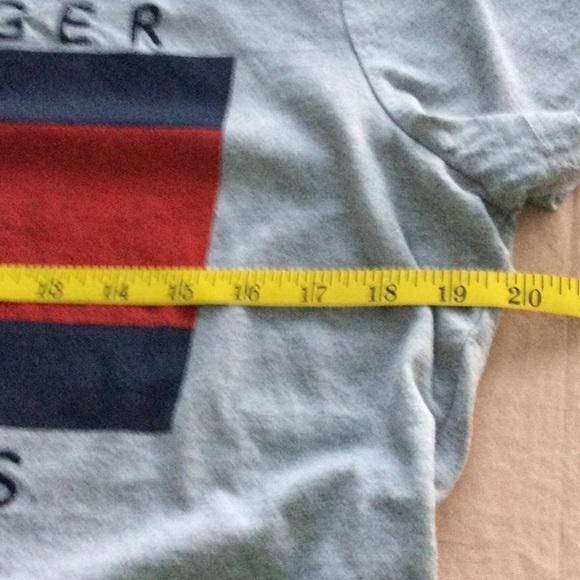 Woman’s Tommy Hilfiger T Shirt size XL color gray washable #458 - Picture 5 of 6